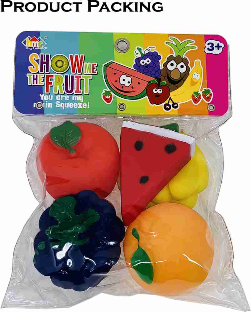 Miniature Mart Pack of 5 Made Of Rubber Squeezable Show Me The
