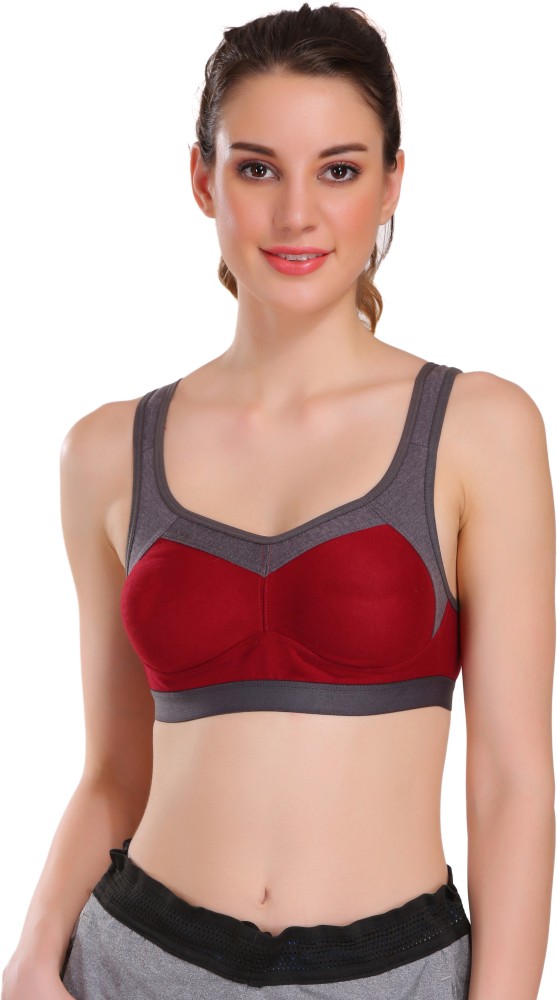 VERMILION Pro Women Sports Non Padded Bra - Buy VERMILION Pro Women Sports  Non Padded Bra Online at Best Prices in India