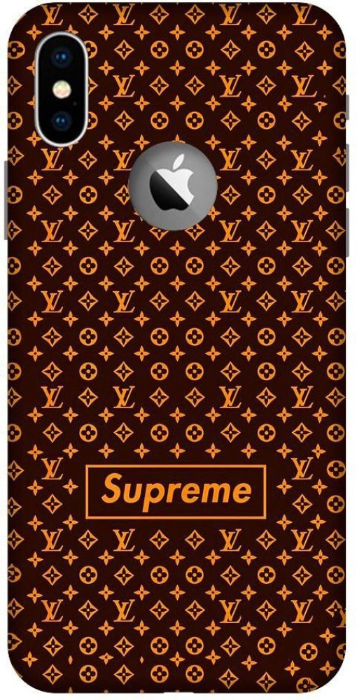 Louis Vuitton & Supreme Logo iPhone XR Case