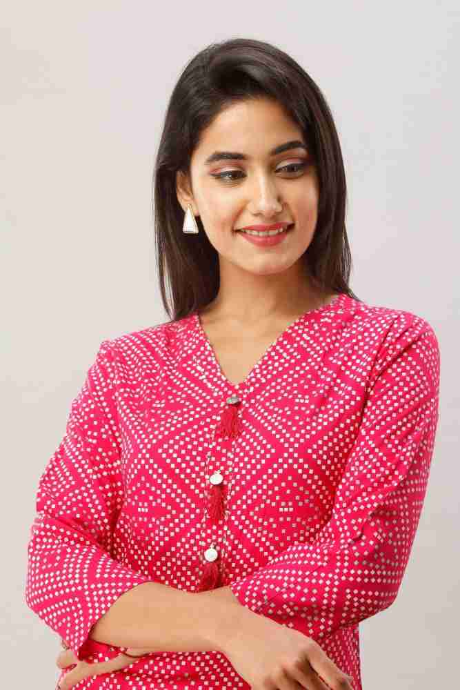 Buy Pink Tops for Women by JAIPUR VASTRA Online