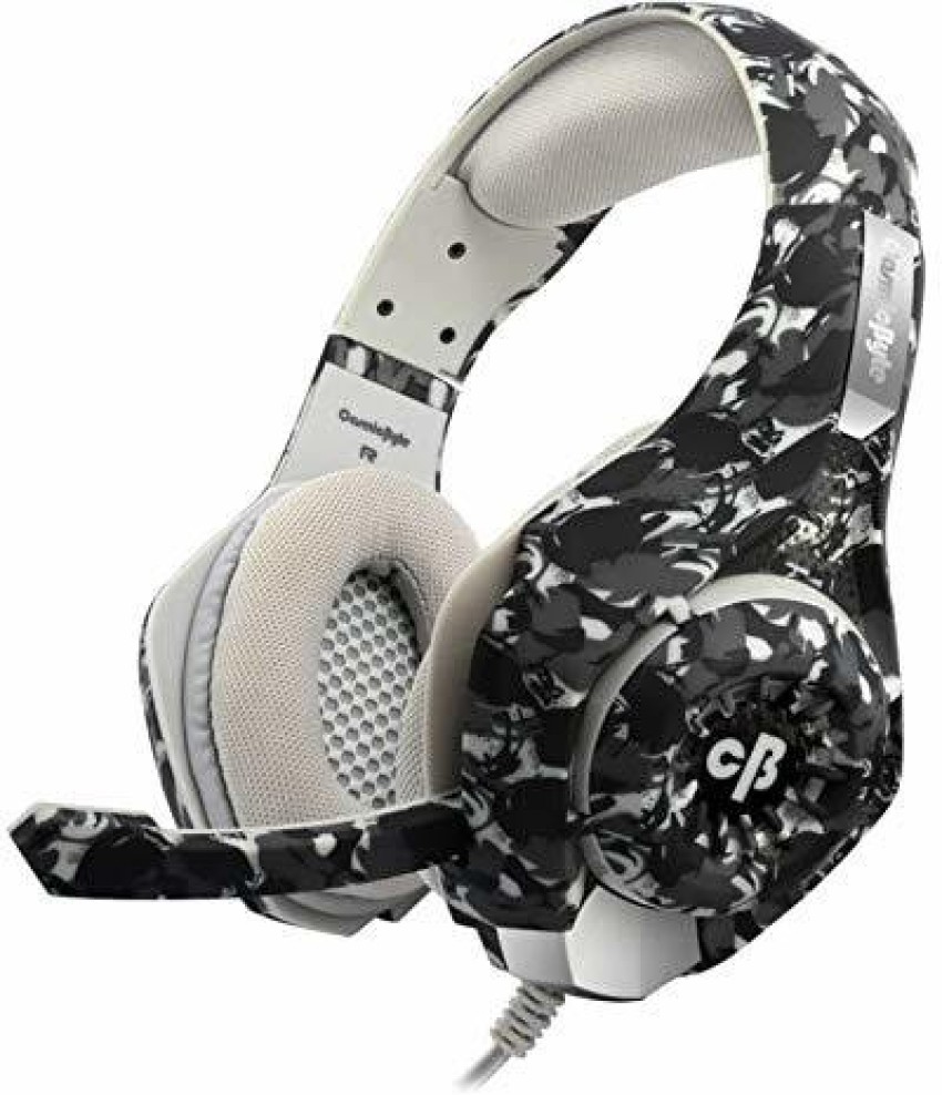 Cosmic Byte GS410 Camo Black Wired Headset Price in India Buy