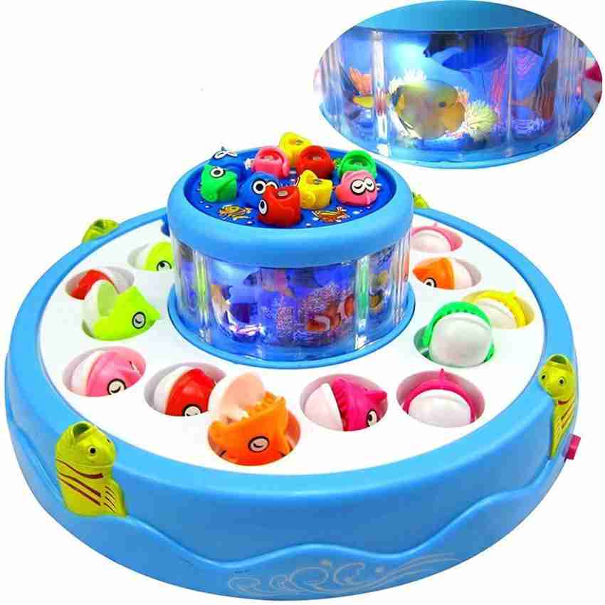 Kids Fishing Game Fish Catching Game For Kids Musical Board Game