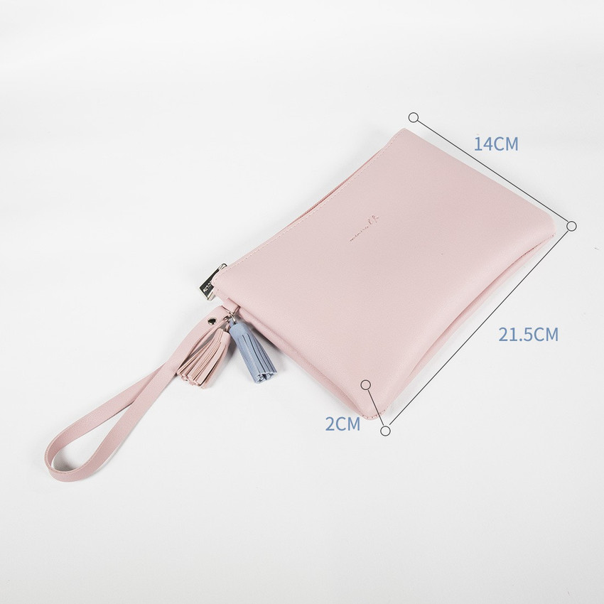MINISO Pink Simple Cosmetic Bag Portable Makeup Pouch for Womens Cosmetic Bag Pink Price in India Flipkart