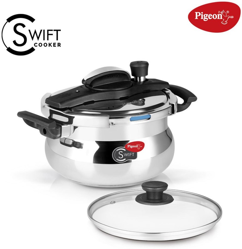 Pigeon steel cooker price hot sale