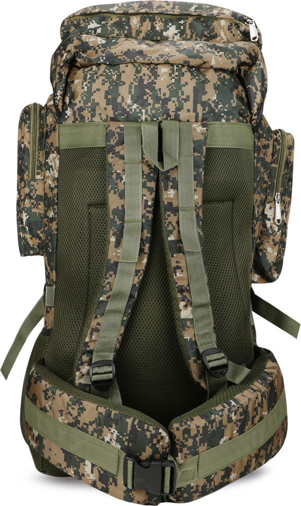 Extreme Machine 70 L Military Print Backpack Hiking Bag Trekking Bag For Men Women Rucksack 70 L Green Price in India Flipkart