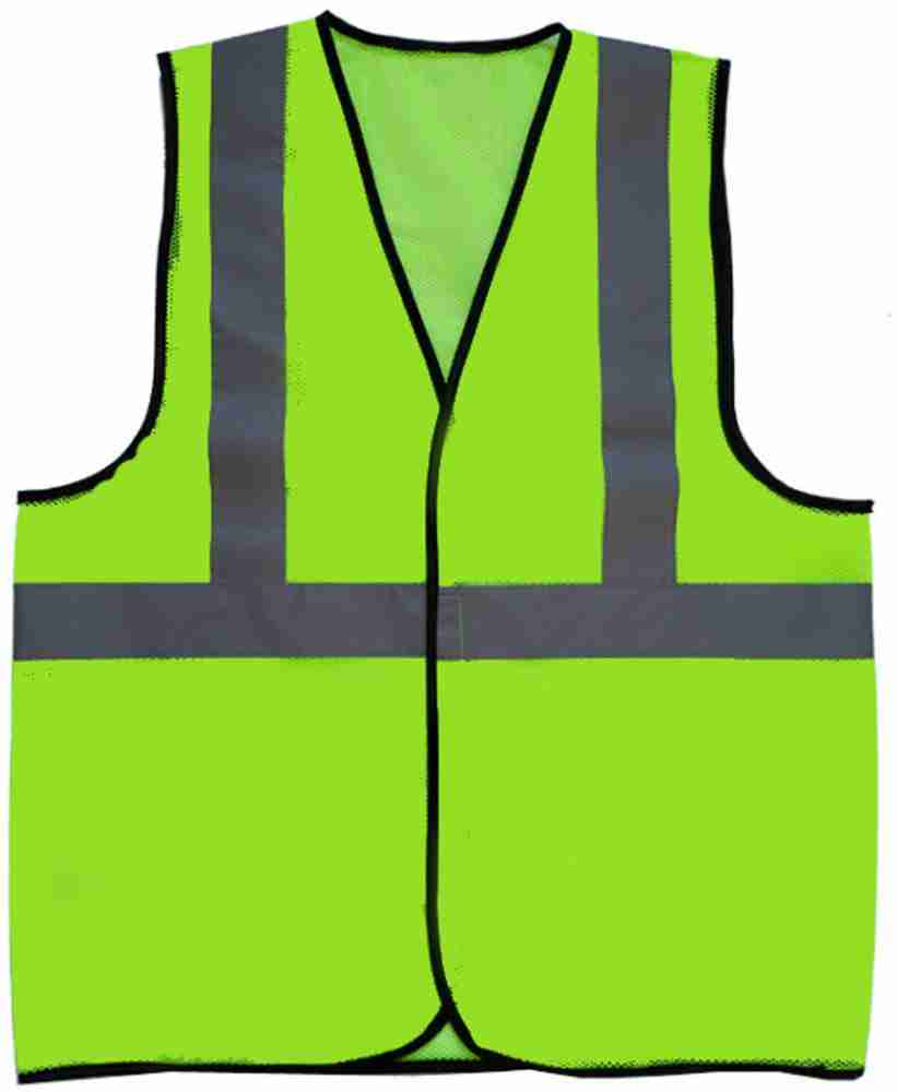 Klen Neon Green Color Reflective Vest for Outdoor Sports Safety Jacket  Price in India - Buy Klen Neon Green Color Reflective Vest for Outdoor  Sports Safety Jacket online at