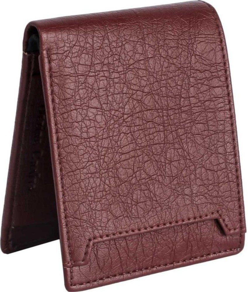 USL Men Brown Genuine Leather Wallet Brown Price in India