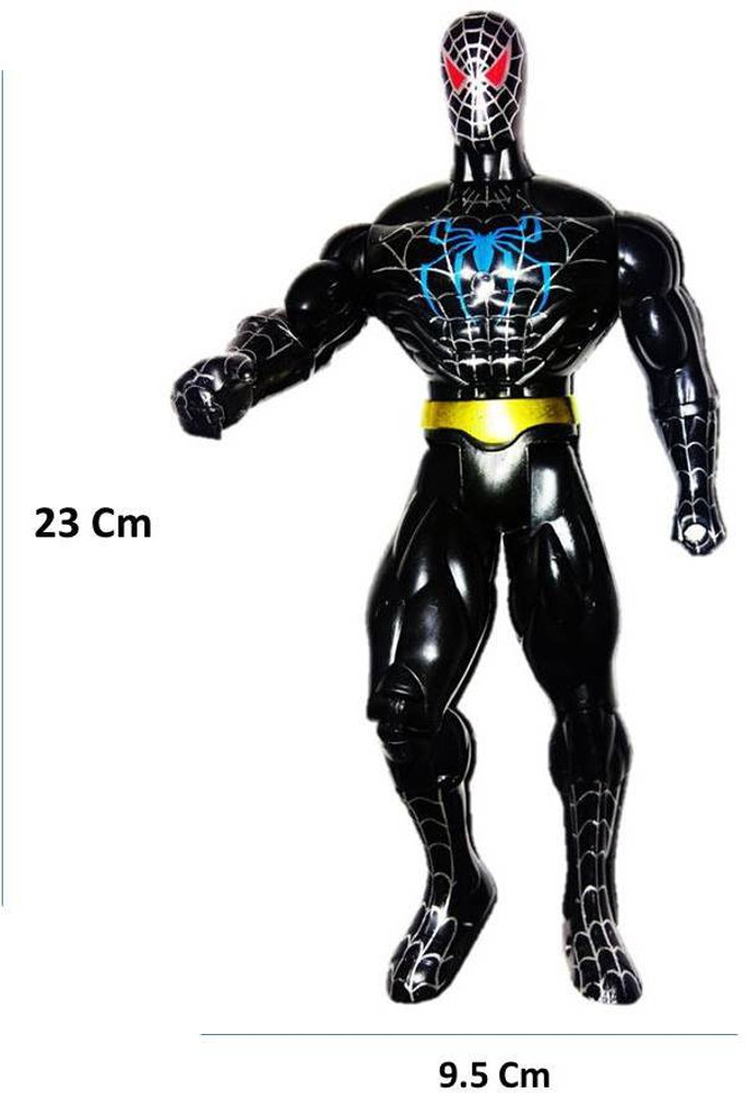 Mallexo Joint Moment Black Spider Man toys for kids to play marvel spiderman toys for boys and girls Action Figure toys for kids Joint Moment Black Spider Man toys