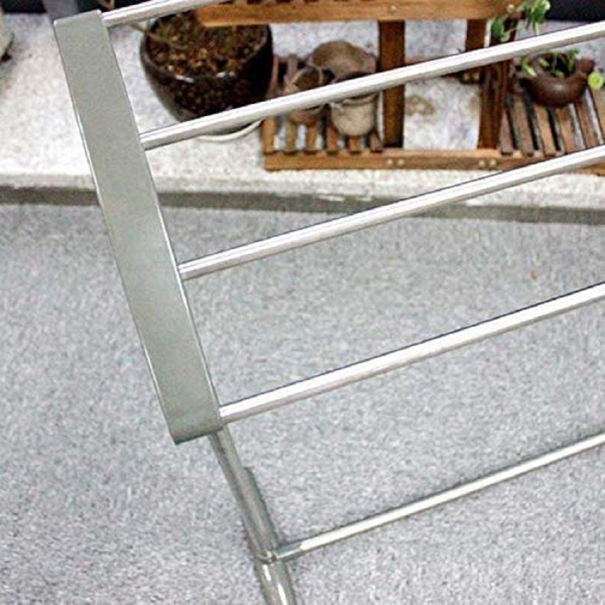 Vakhar Aluminium Floor Cloth Dryer Stand Electric Cloth Rack Big Stainless  Steel Clothes Drying Stand Price in India - Buy Vakhar Aluminium Floor Cloth  Dryer Stand Electric Cloth Rack Big Stainless Steel