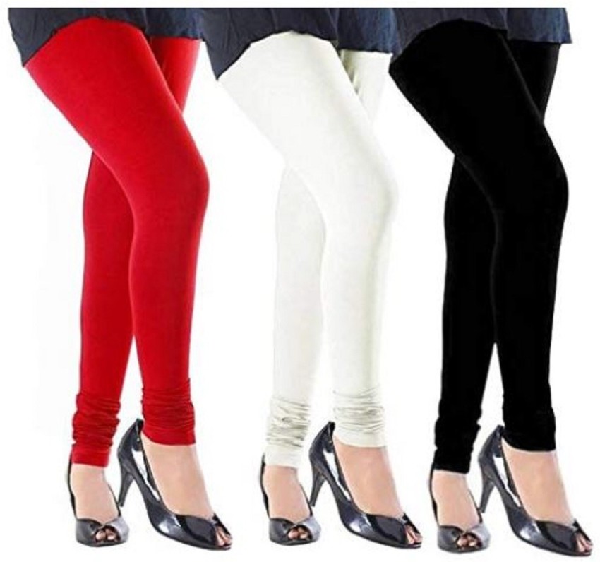 Red Plus Size Capri Leggings