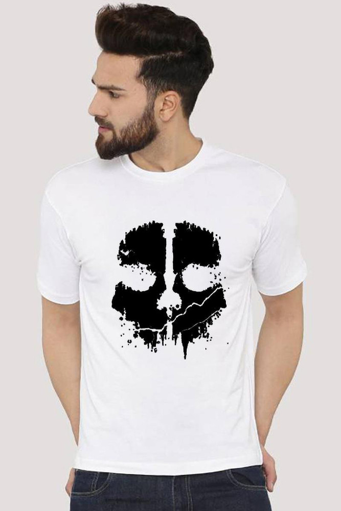 Deccan Store Printed Men Round Neck Black T Shirt Buy Deccan