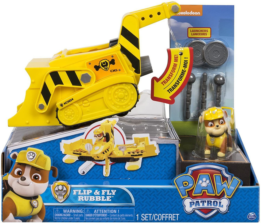 Paw patrol flip hot sale and fly zuma