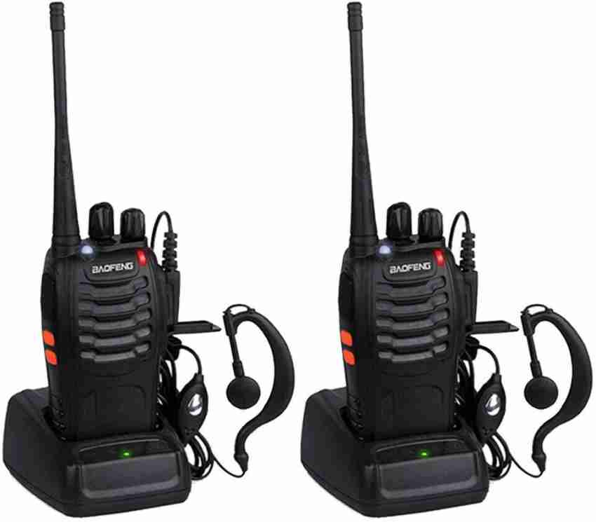 Paire de Talkie-walkie, Baofeng BF 888s à longue portée, avec antenne 3 à  5km, 2
