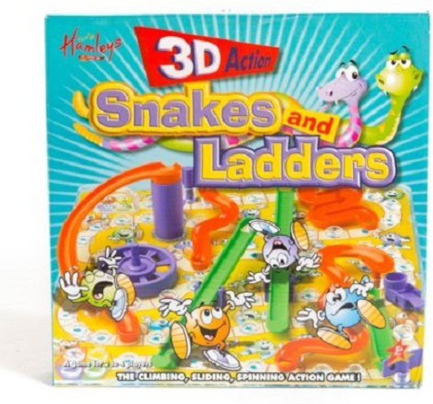 Playing the Online Snakes and Ladders 3D Board game