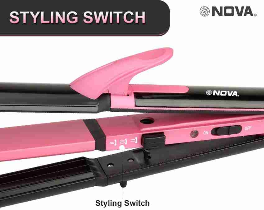 NOVA 3 in 1 Hair Straightener NOVA Flipkart