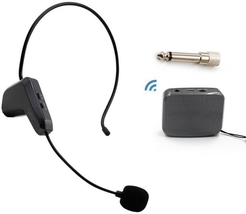 SQUAIRCLE PACK OF 3 2.4G FM Wireless Headband Microphone Radio