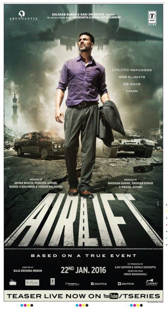 AIRLIFT BOLLYWOOD HINDI HD MOVIE Price in India Buy AIRLIFT