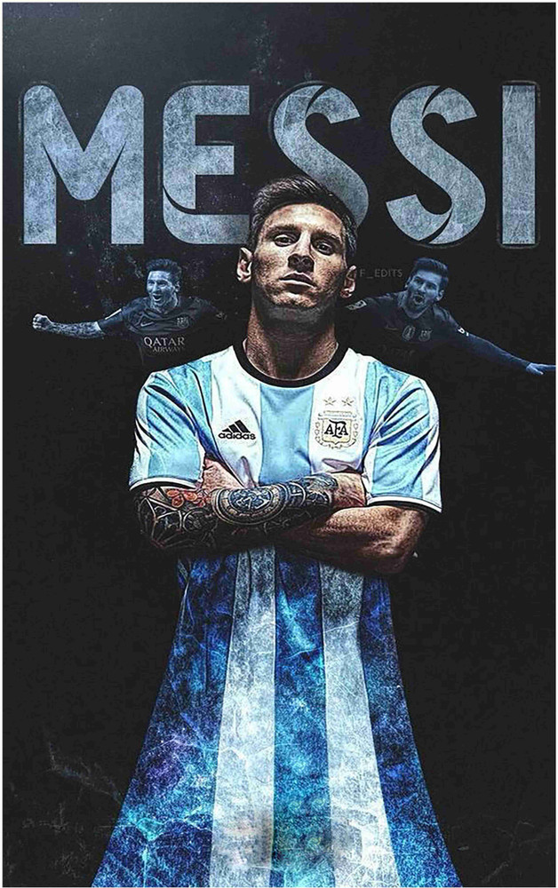 Lionel Messi Poster for Room M35 Paper Print Quotes Motivation Sports posters in India Buy art film design movie music nature and educational paintings wallpapers at Flipkart