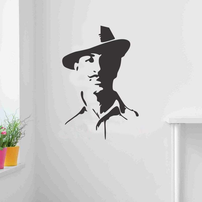 indra graphics 58 cm Bhagat Singh Self Adhesive Sticker Price in India -  Buy indra graphics 58 cm Bhagat Singh Self Adhesive Sticker online at