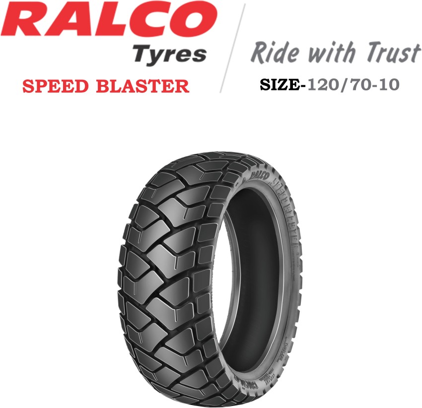 RALCO TYRES 120 70 10 SPEED BLASTER 120 70 10 Rear Two Wheeler