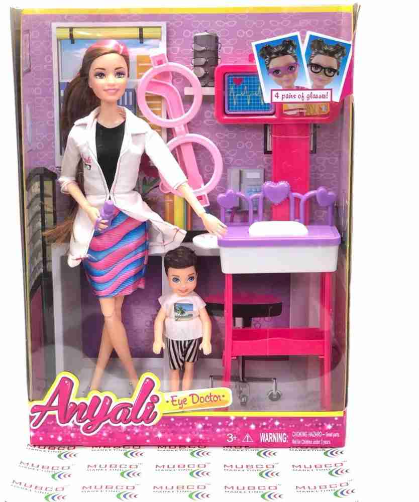 Barbie careers eye doctor playset store