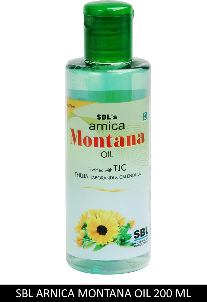 SBL Arnica Montana Shampoo 200ml  Hair Oil 200ml COMBO PACK