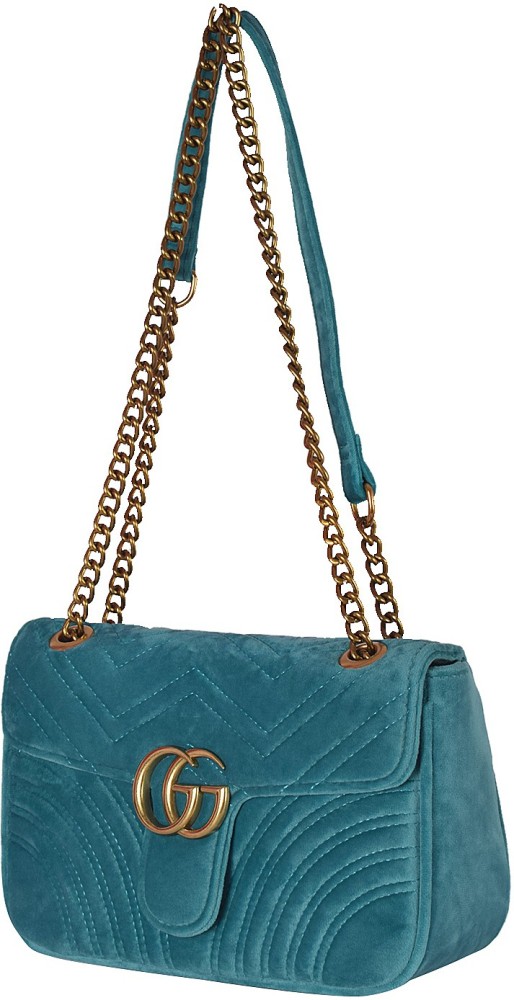 Buy GUCCI Women Green Sling Bag Green Online Best Price in India