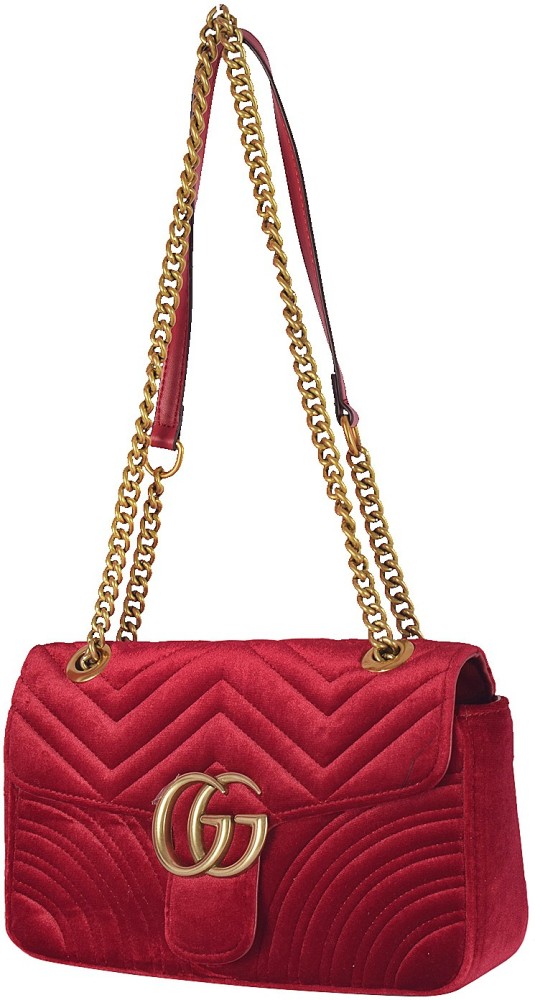 Buy GUCCI Women Red Sling Bag Red Online Best Price in India