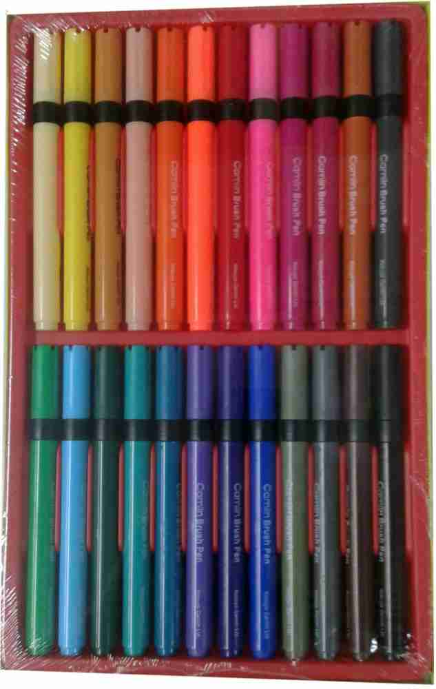 Camlin Brush pen set -12 Colours –