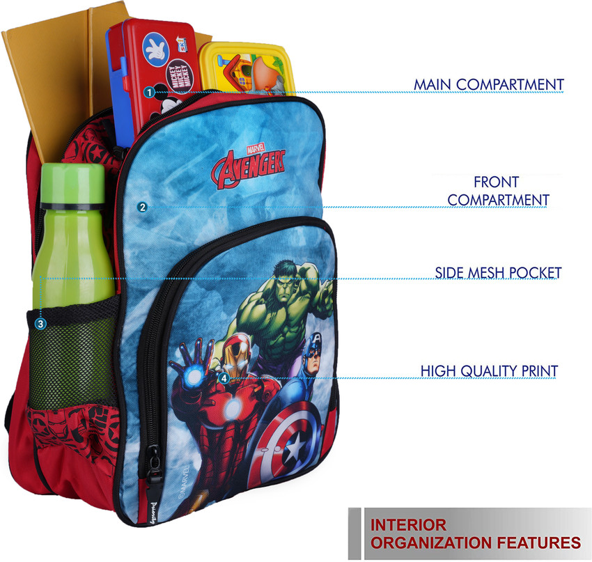 Avengers school bag flipkart online