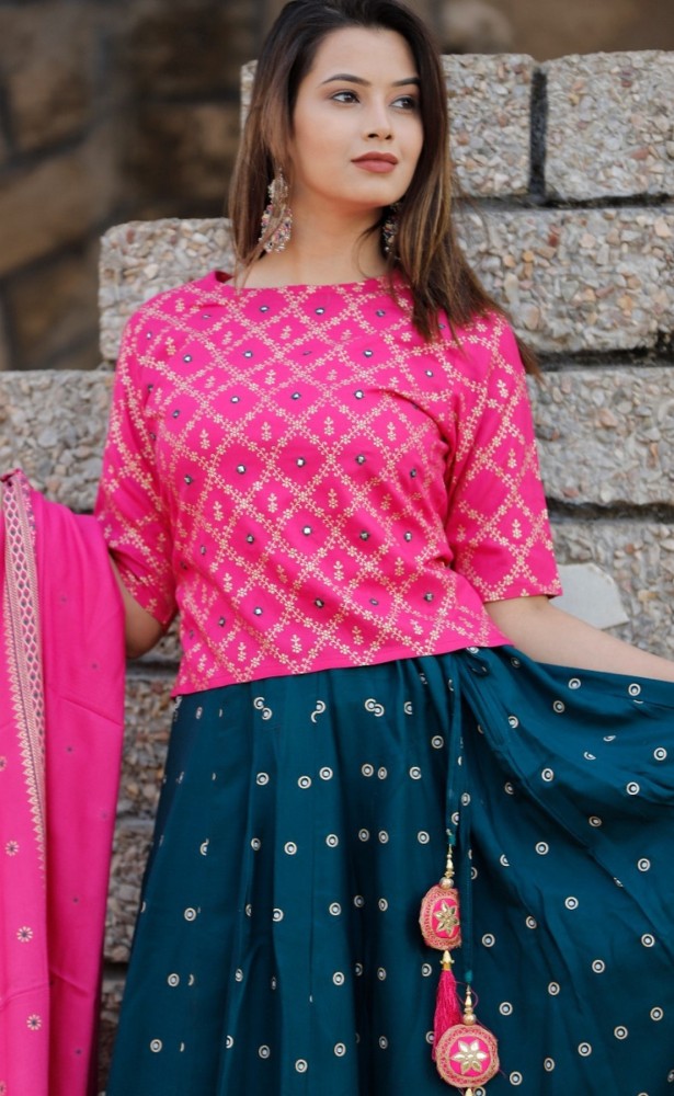 Long skirt hotsell with top flipkart