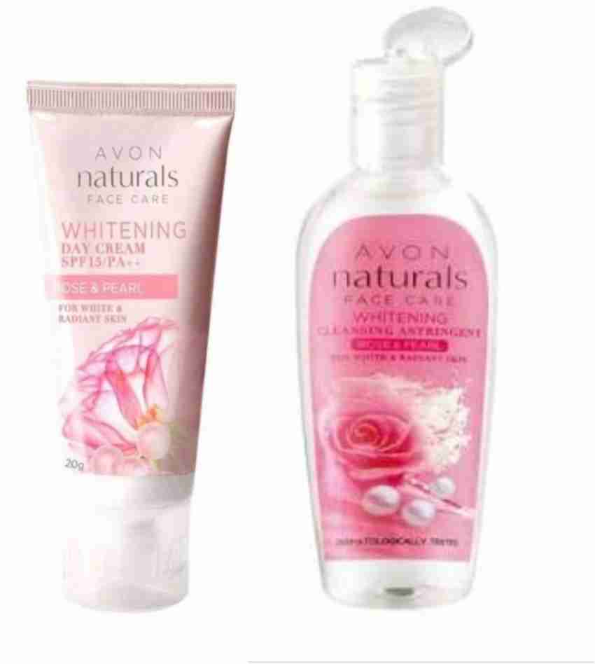 AVON NATURALS WHITENING DAY CREAM SPF 15 PA 50G AND NATURALS FACE