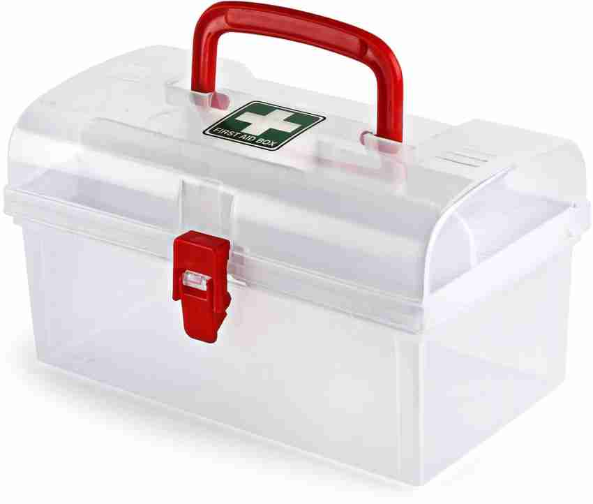 S Satisfyshop Plastic Medicine Box, Medical Box, First aid Box, Multi  Purpose Box, Multi Utility Storage with Handle First Aid Kit First Aid Kit  Price in India - Buy S Satisfyshop Plastic Medicine Box, Medical Box, First  aid Box, Multi Purpose Box, Multi Utility