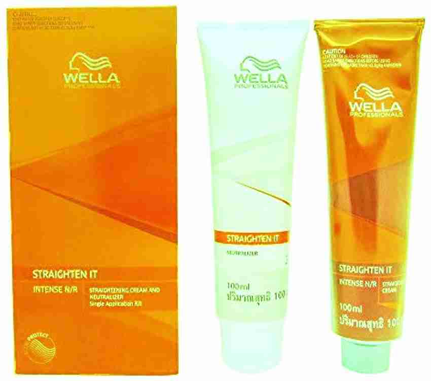 Hair straightener hot sale cream wella