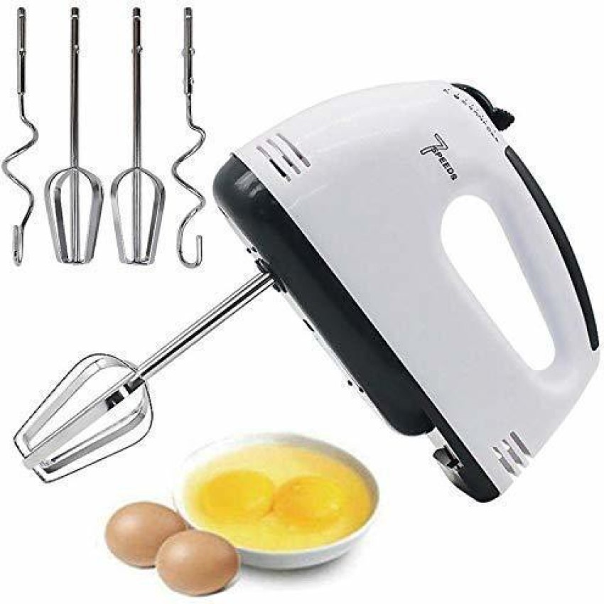 Electric Hand Mixer, 7-Speed Hand-Held Egg Beater Whisk Breaker