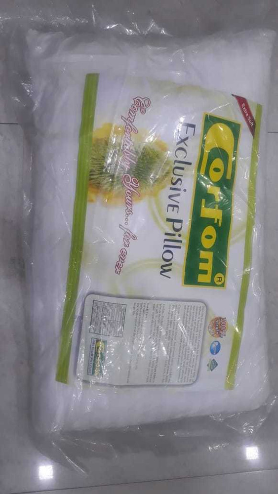 Corfom Polyester Fibre Stripes Sleeping Pillow Pack of 1 Buy Corfom Polyester Fibre Stripes Sleeping Pillow Pack of 1 Online at Best Price in India Flipkart