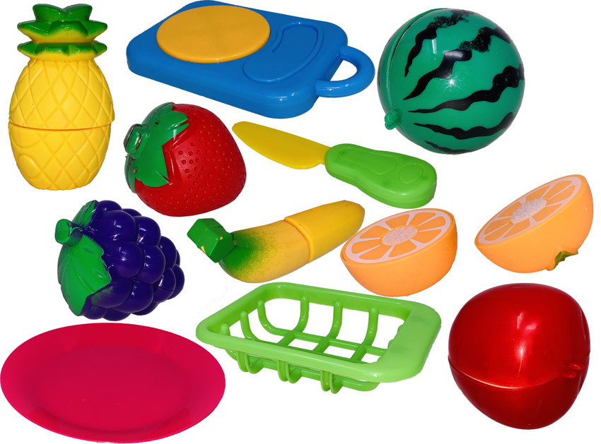Miniature Mart Kids Small Size Cutting Fruits Toys Made From Good