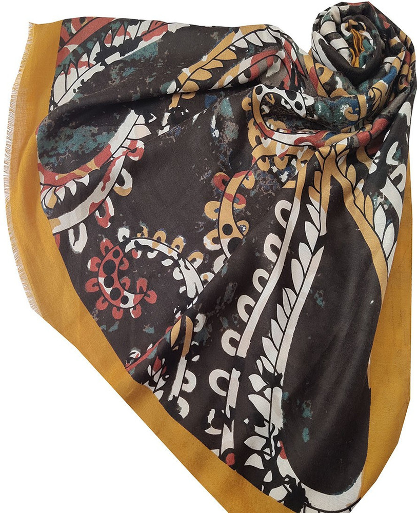 Kunza Hijab Designer Stoles Printed Polycotton Women Stole Buy