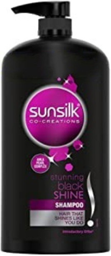Buy Sunsilk Shampoo Stunning Black Shine Online at Best Price in