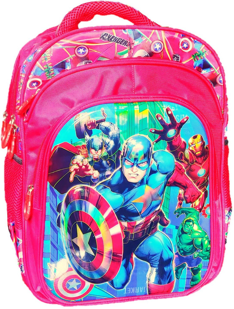 Avengers school bag on sale flipkart
