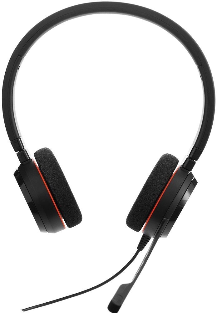 Jabra Evolve 40 MS Mono USB-C Noise Canceling Microphone Headset-3 Pack 