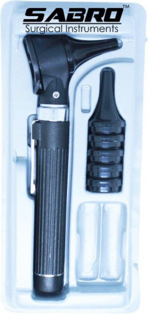 Pulse Otoscope (LED - White Light) Pocket Scope, Auriscope with Battery  Handle