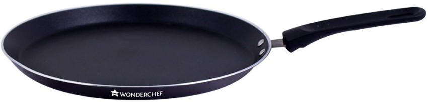 Duralife Die-cast 28 cm Dosa Tawa  5 Layer Healthy Duramax Non-Stick –  Wonderchef