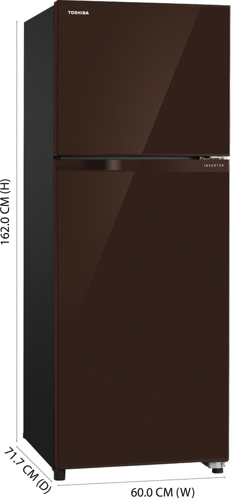TOSHIBA 325 L Frost Free Double Door 2 Star Refrigerator Online at Best Price in India Flipkart
