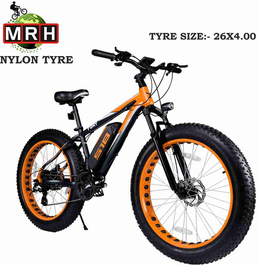 tubeless fat tyre cycle