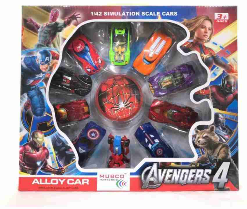 Avengers best sale car set