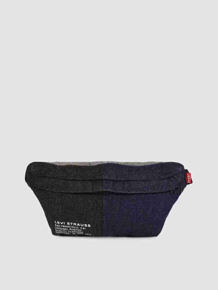 LEVI S Unisex Color block Fanny Pack Waist Pouch Blue Price in India Flipkart