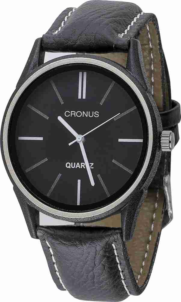 Cronous watches black shop