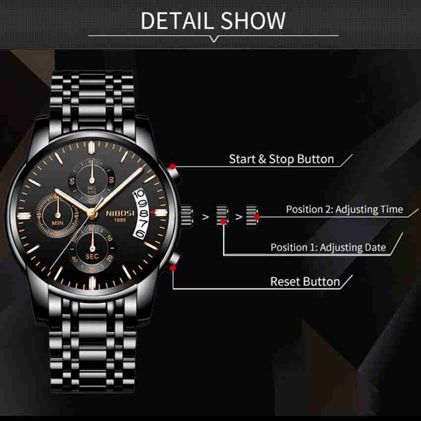 NIBOSI Analog Watch For Men Buy NIBOSI Analog Watch For Men