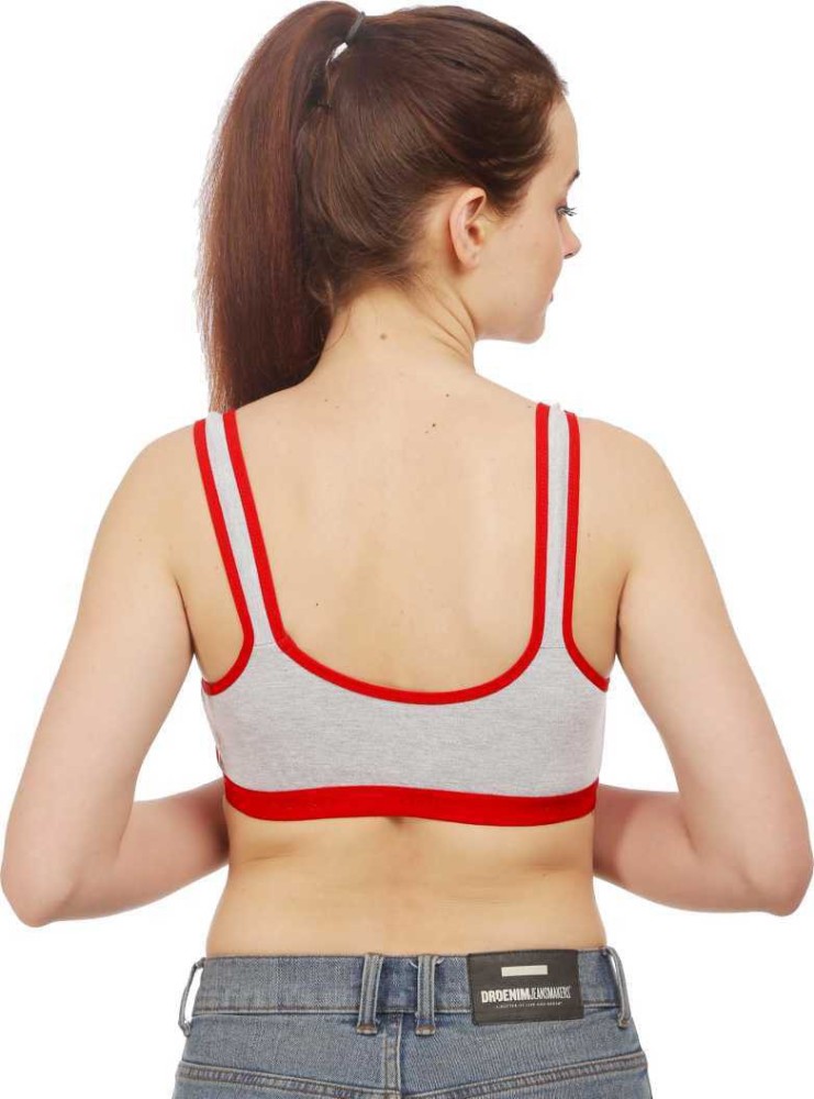 Dwarkesh Wholesale Women Sports Non Padded Bra - Buy Dwarkesh Wholesale Women  Sports Non Padded Bra Online at Best Prices in India